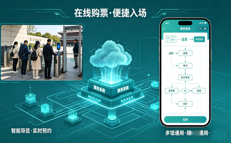 博物馆票务系统怎么定制？兼顾预约便捷与高效检票的实操方案
