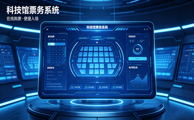 科技馆票务系统如何处理学生团体票与个人票的混合预约？