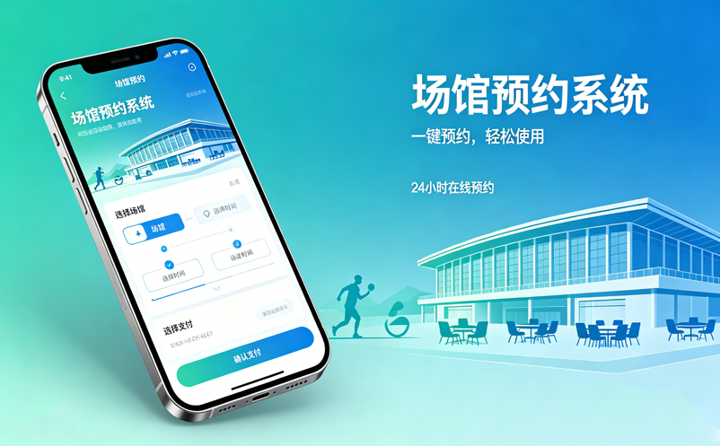 场馆预约系统供应商-易景通提供小程序/公众号一键预约
场馆预约系统供应商-易景通提供小程序/公众号一键预约