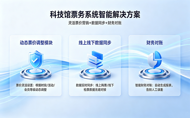 多展馆组合、研学团变价,科技馆票务系统该怎么挑才能拉动营收? 多展馆组合、研学团变价,科技馆票务系统该怎么挑才能拉动营收?