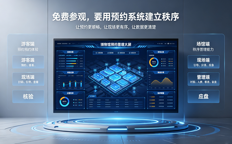 免费不等于随到随进,票务预约系统帮博物馆管好参观秩序 免费不等于随到随进,票务预约系统帮博物馆管好参观秩序