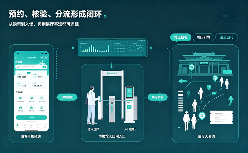 博物馆每天接待大量游客,为什么需要预约票务系统进行分流管理? 博物馆每天接待大量游客,为什么需要预约票务系统进行分流管理?