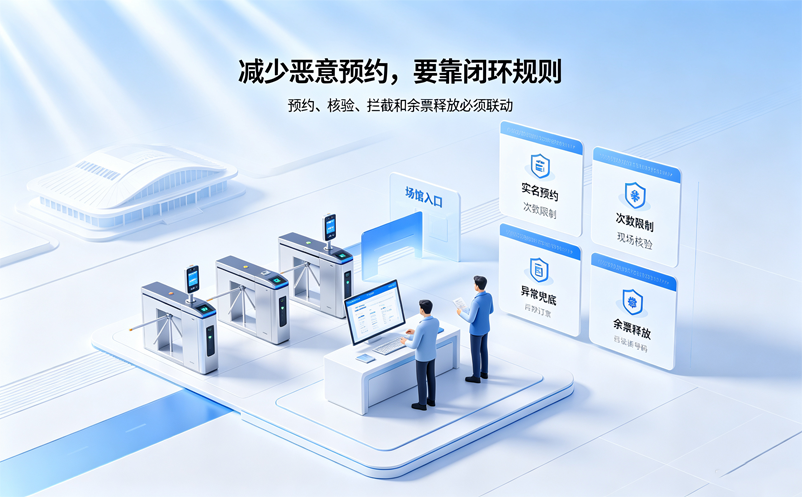 场馆预约系统如何减少黄牛占票和恶意重复预约? 场馆预约系统如何减少黄牛占票和恶意重复预约?