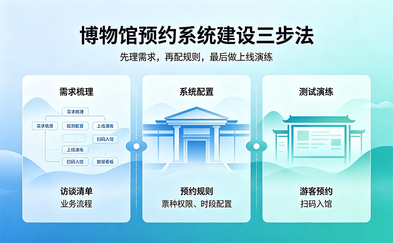博物馆预约系统建设指南：需求梳理、系统配置与上线准备