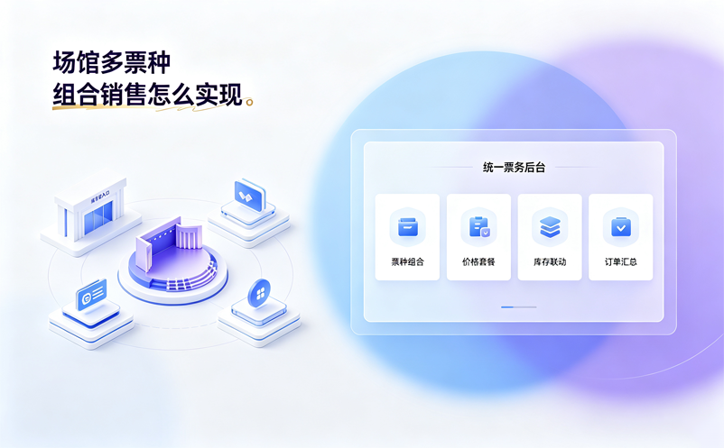 展览票、演出票与套票如何通过场馆门票管理系统组合销售？
