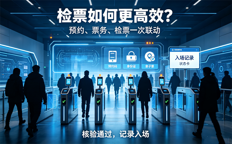 科技馆管理系统怎么搭建？票务、预约、检票和客流如何协同