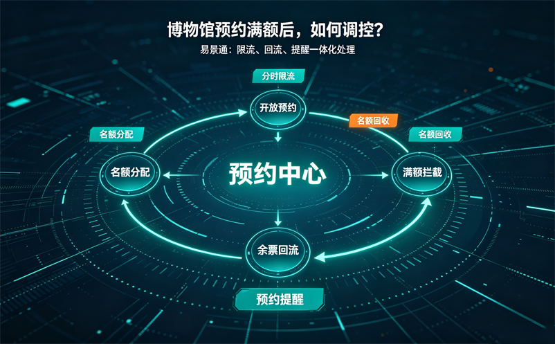 博物馆预约系统如何处理预约满额？分时预约怎么设置