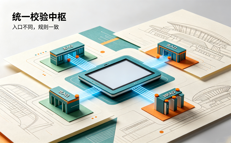 场馆票务系统如何管理多个入口?不同闸机如何统一核销 场馆票务系统如何管理多个入口?不同闸机如何统一核销