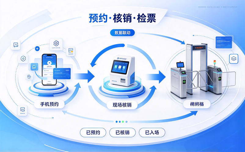 科技馆预约系统如何实现线上预约、现场核销和闸机检票? 科技馆预约系统如何实现线上预约、现场核销和闸机检票?
