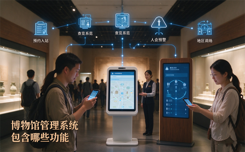 博物馆管理系统包含哪些功能？票务预约只是其中一部分