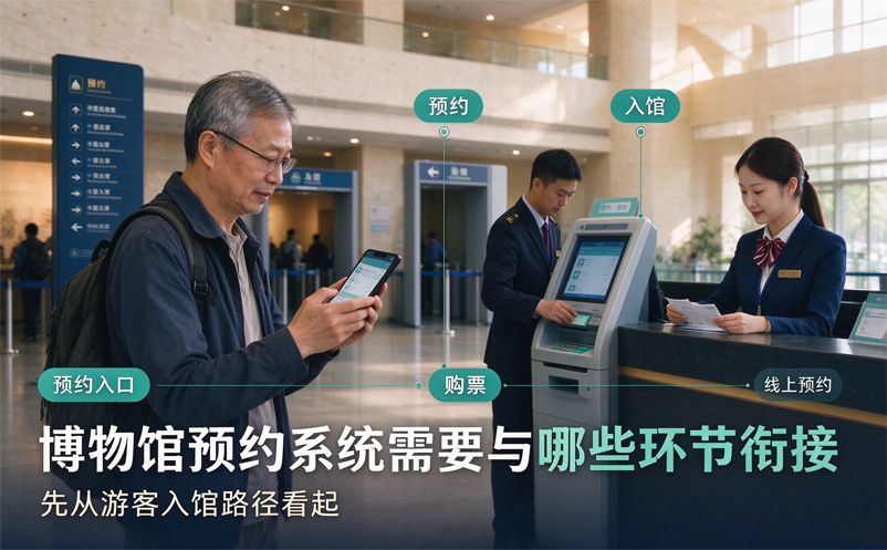 博物馆预约系统需要与哪些环节衔接? 博物馆预约系统需要与哪些环节衔接?